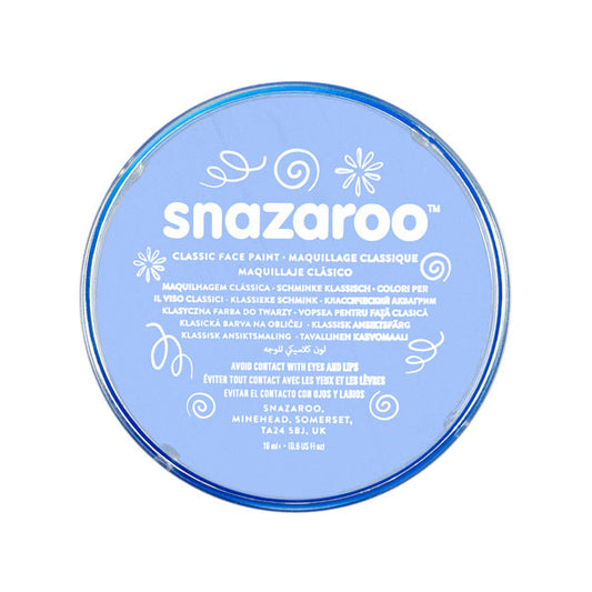 SNAZAROO LT.BLUE 18ML FACE PAINT