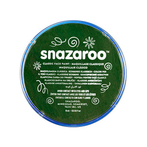 SNAZAROO DK.GREEN 18ML FACE PAINT