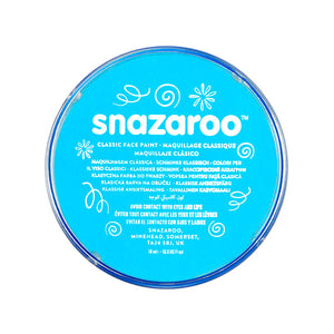 SNAZAROO TURQUOISE 18ML FACE PAINT