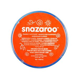 SNAZAROO DARK ORANGE 18ML FACE PAINT