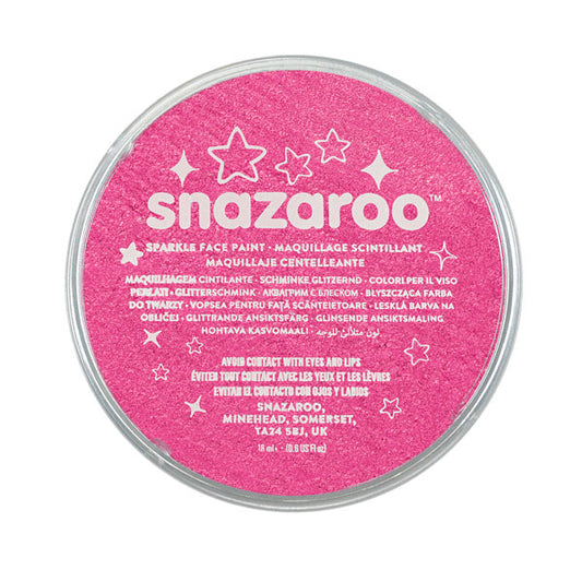 SNAZAROO SPARKLE PINK 18ML FACE PAINT