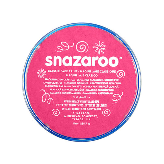 SNAZAROO FUCHSIA PINK 18ML FACE PAINT