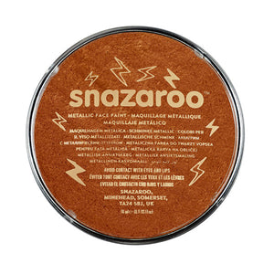 SNAZAROO MET.COPPER 18ML FACE PAINT