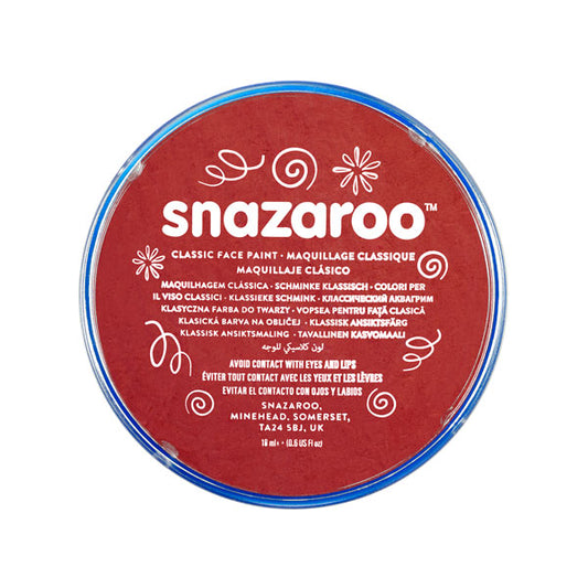 SNAZAROO BURGUNDY 18ML FACE PAINT