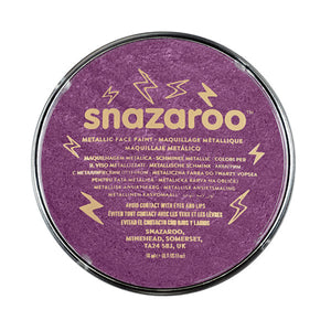 SNAZAROO MET. PURPLE 18ML FACE PAINT