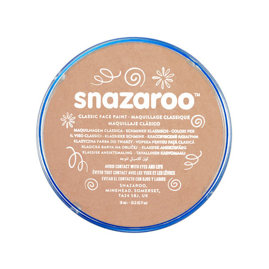 SNAZAROO BARELY BEIGE 18ML FACE PAINT