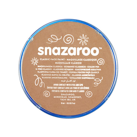 SNAZAROO LT.BEIGE 18ML FACE PAINT