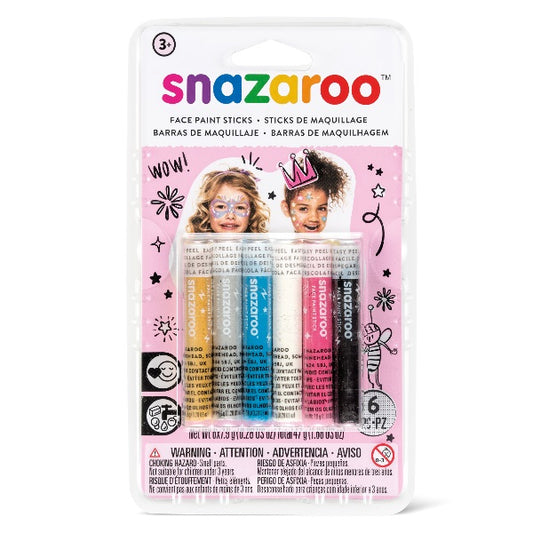Snazaroo Fantasy Face Paint Sticks - Set of 6