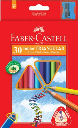Junior Grip Colour Pencils 30