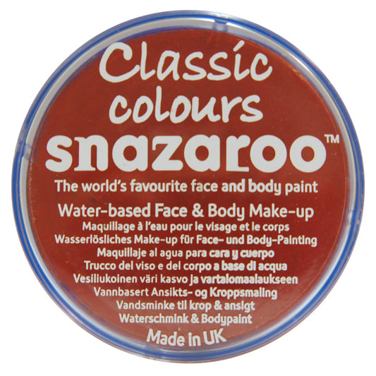 SNAZAROO 75ML FACE PAINT-RED