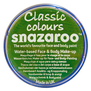 SNAZAROO 75ML POT BRIGHT GREEN