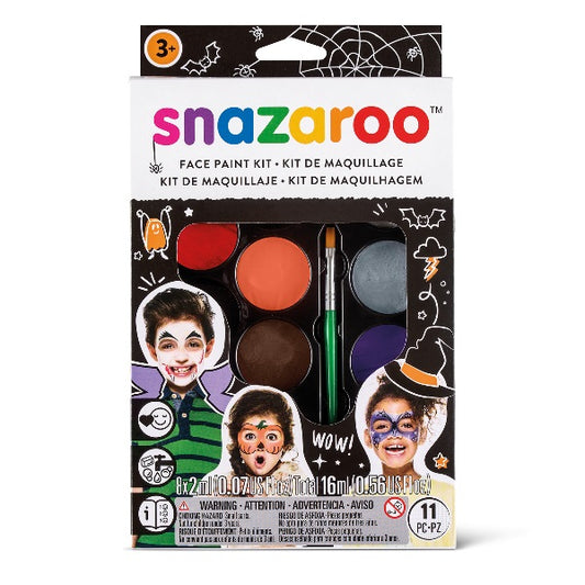 SNAZAROO FACE PAINT KIT-HALLOWEEN