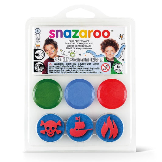Snazaroo - Clam Stamp Kit - Sea/Pirate