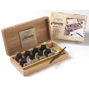 CALLIGRAPHY WOODEN BOX SET