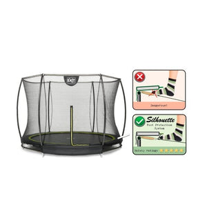 EXIT Silhouette Ground + Safetynet 244 (8ft)