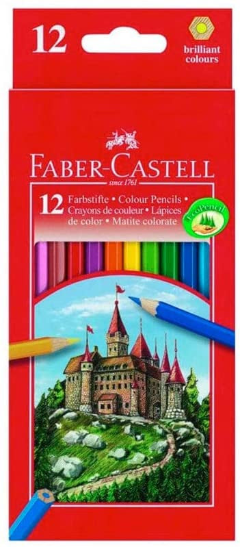 Redline Eco Full Length 12 Colour Pencils