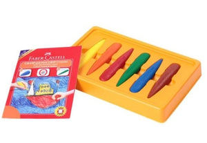 Faber First Grip Crayon Box Of 6