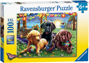 Puppy Picnic  - 100 XXL Piece Jigsaw 