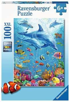 Pod Of Dolphins 100 Piece Xxl Jigsaw Puzzle