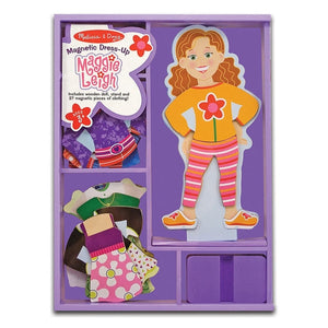 Maggie Magnetic Wooden Dress-Up Doll