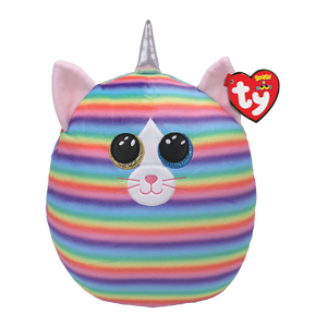 Squish A-Boo 10In-Heather Cat