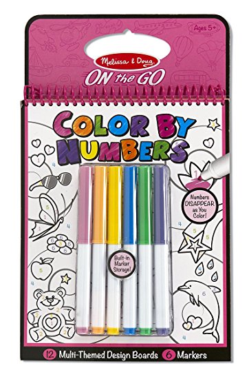 Colour By Numbers -Pink