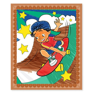 Colour By Numbers -Blue