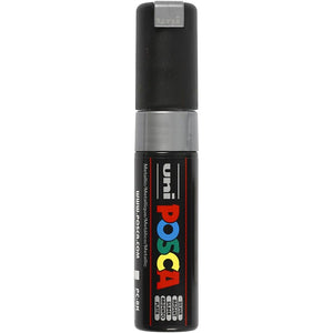 Posca Pc-8K Broad Silver Paint Marker