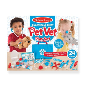 Examine & Treat Pet Vet Play Set