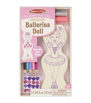 DECORATE A BALLERINA DOLL