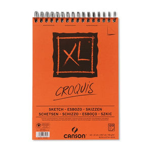 CANSON XL A4 SPIRAL PAD 90GSM