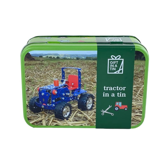 GIFT IN A TIN- TRACTOR