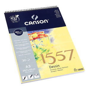 CANSON 1557 A3 180G DRAWING PAD