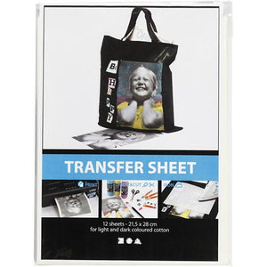 TRANSFER PAPER 21 X 28CM PK.12 SHEETS