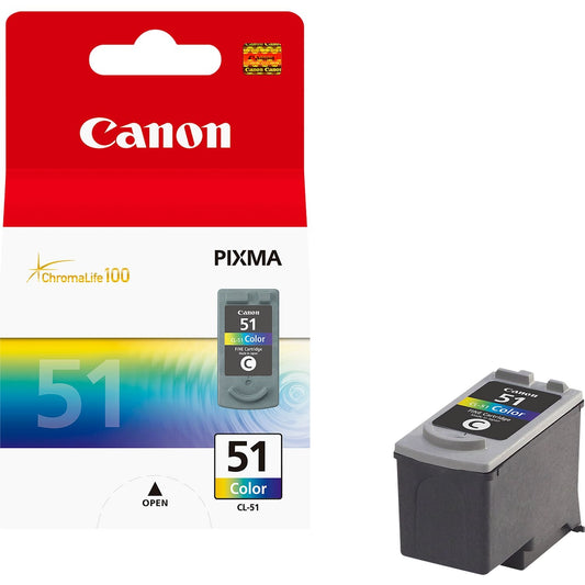 Canon CL-51 High Yield C/M/Y Colour Ink Cartridge