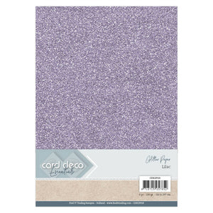 Card Deco Essentials Glitter Paper Lilac