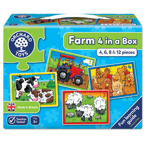 Orchard Farm Four in a Box Jigsaw