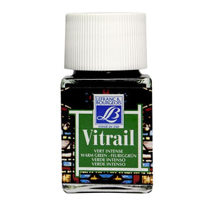 VITRAIL 50ML WARM GREEN  GLASS PAINT
