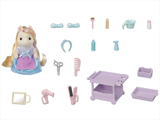 Sylvanian Ponys Hair Stylist Set