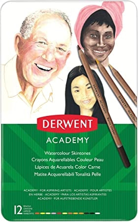 ACADEMY W/COLOUR SKINTONES TIN