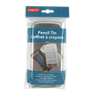 DERWENT DOUBLE LAYER PENCIL TIN EMPTY