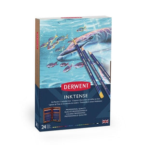 Derwent Inktense 24 Wooden Box