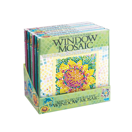 EASY TO DO MINI WINDOW MOSAIC ART