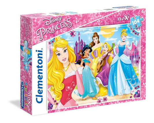 Supercolor 104 Piece Jigsaw Puzzle - Disney Princess