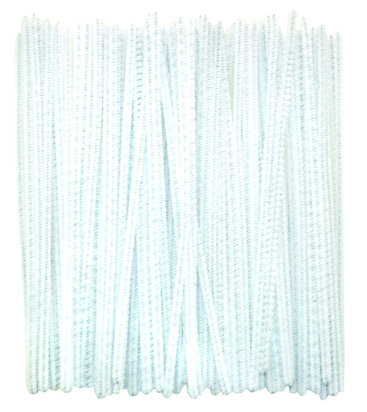 Chenille 100pcs d3mm white