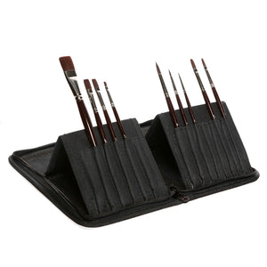 Elements Acrylic 9 Brush Stand Wallet