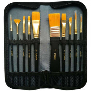 Create Acrylic Brush Set with Wallet