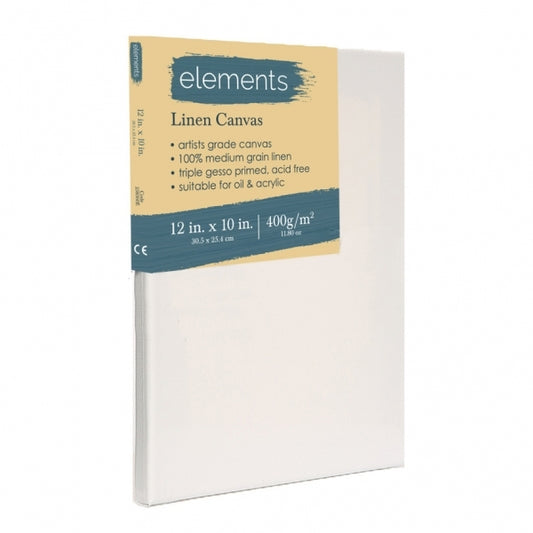 Elements Linen Canvas 14" x 10" (35.6 x 25.4cm)