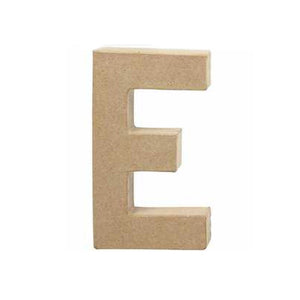 Papier Mache Letter 20Cm - E