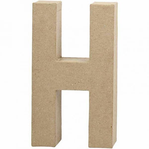 Papier Mache Letter 20Cm- H